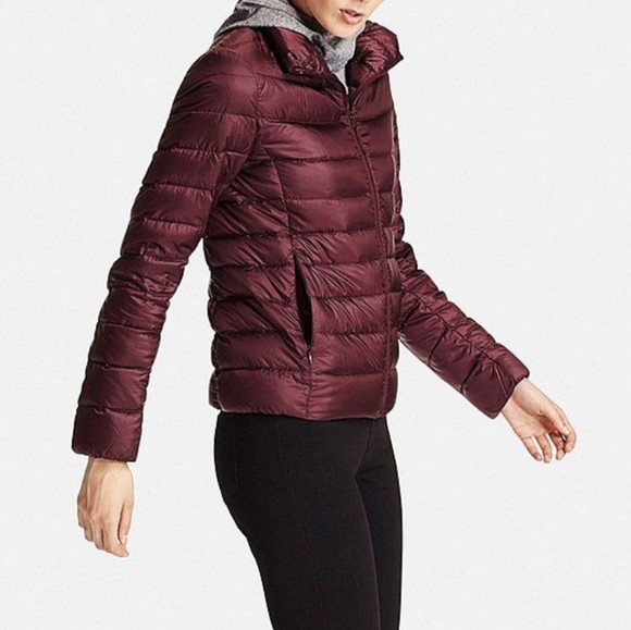 uniqlo maroon jacket